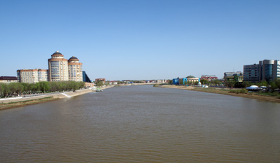 The Mighty Ural River, Atyrau, Kazakhstan 2015